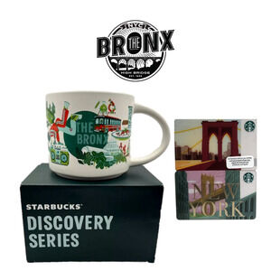 Starbucks New York City Coffee Mug Discovery The Boroughs Series The Bronx NY